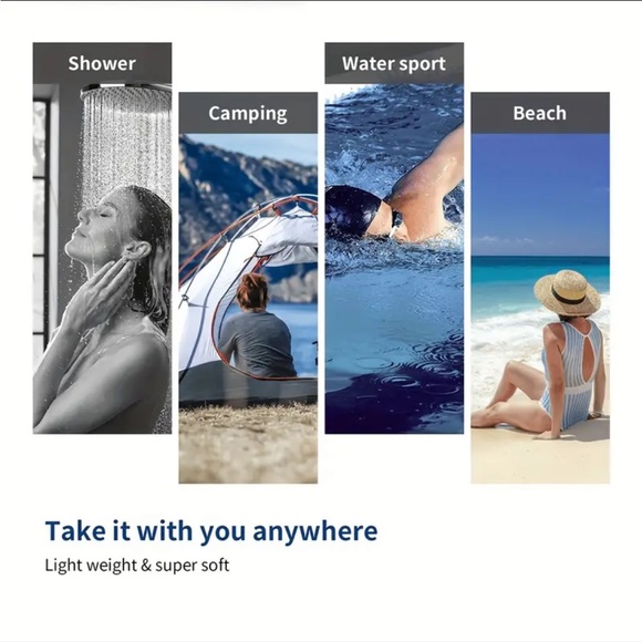 🇺🇸 American Flag Pattern Oversized Beach Towel - Picture 9 of 10